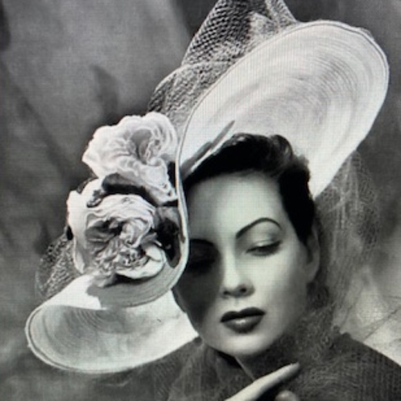 1940\'s Gene Doris NY Mink hat with veil main image 6